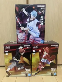 銀魂 VIBRATION STARSフィギュア 3種セット 坂田銀時 神威 神楽