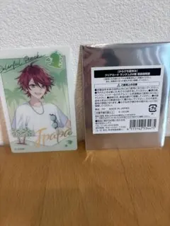 カラフルピーチ 【じゃぱぱ】クリアカード ひらかたパーク からぴち夏休み