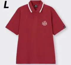 Mrs. GREEN APPLE ポロシャツ　GU ジーユー（レッド）Lサイズ