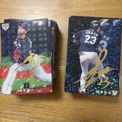 プロ野球チップスカード侍ジャパンセット