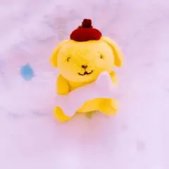 レア　ポムポムプリン　エイコー　マスコット　ぬいぐるみ　キーホルダー　1999年