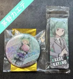 暗殺教室　ジャンフェス　ホログラム缶バッジ　ロング缶バッジ　茅野カエデ