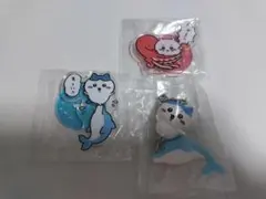 ちいかわ　アクリルスタンド　キーホルダー　ハチワレ　水族館