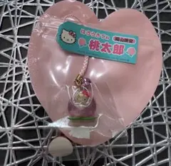 ハローキティ ご当地キティ ストラップ サンリオ 根付け 根付 桃太郎 岡山