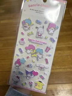 キキララ　マシュマロシール　サンリオ　海外限定　正規品　もちもちシール