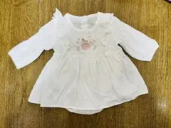 ママラク　バースデイ　ロンパース　mamaraku