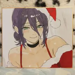 チェンソーマン レゼ ファンアート アナログ 手描き
