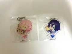 甘露寺蜜璃 伊黒小芭内 パフェアクリルキーホルダー 2個セット
