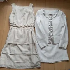 EMMAJAMES フォーマルスーツ ワンピース３点 セット ９号