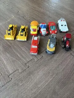 トミカまとめ売り9台はたらく車