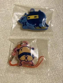 【平成レトロ】たまごっち　ビーズ付クリーナーストラップ 2個セット　未使用未開封