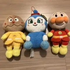 アンパンマン ぬいぐるみ 3体セット　アンパンマン　カレーパンマン　コキンちゃん