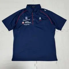 JAL PGA Championship ポロシャツ ネイビー