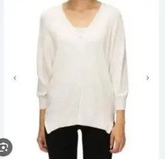 PLST ワインレッド カーディガン Mサイズ