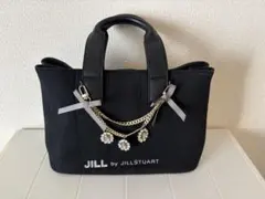 【美品】JILL by JILLSTUART ジュエルリボントート ブラックのサムネイル