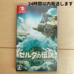 24時間以内発送！ゼルダの伝説 TEARS OF THE KINGDOM
