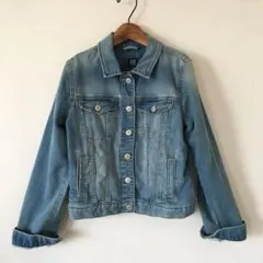 GAPキッズ☆ガールズデニムジャケットGジャン　ライトブルー