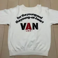 VAN jac ヴァン スウェット ビッグロゴ　日本製　刺繍ロゴ　 サイズのサムネイル