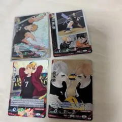 ハイキュー!!バボカBREAK　最強の挑戦者4枚まとめ売り　宮侑