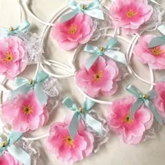 No.1161 トリミングチョーカー　10本　春　桜