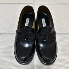 HARUTA ローファー 黒 通学靴 25.5センチ #4505 箱無し