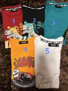 単品OK⭐︎エクストララージキッズ　カットソーまとめ売り