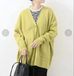 【ジャーナルスタンダード】ウールカシミヤ　カーディガン　vネック　ニット