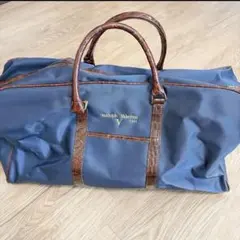 美品 Rudolph Valentino ボストンバッグ ネイビー - メルカリ