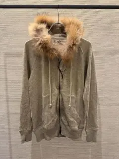 goa fur ラクーンファー パーカー hoodie 00s y2k - メルカリ