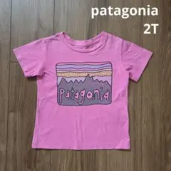 最終価格【patagonia】 半袖 Tシャツ トップス ピンクのサムネイル