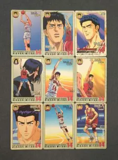 スラムダンク　カード　84 スラムダンクカード 湘北 No85、84 流川、三井、牧、藤真 SLAMDUNK