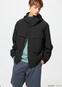 【完売】UNIQLO ユニクロ ウインドプルーフパーカ BLACK 【XL】
