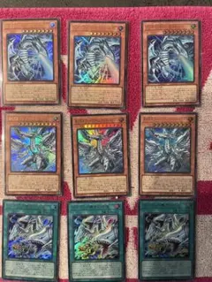 遊戯王 白き幻獣ー青眼の白龍他新規青眼デッキパーツセット