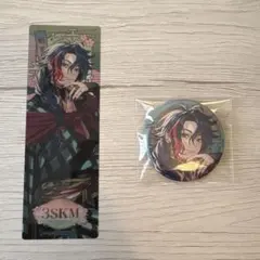 3SKM 2周年　魁星　缶バッチ、クリアしおり