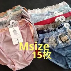 15枚まとめ売りNo.102 Мサイズ トリコットショーツ レディースショーツ