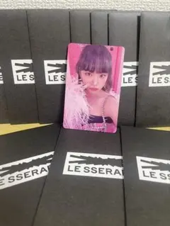 LE SSRAFIM CHAEWON FC会場限定特典 クリアトレカ - メルカリ