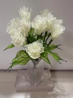イエローパール＆オーロラ　チューリップの花束　アメリカンディップフラワーNo56のサムネイル