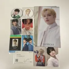 TXT ヒュニンカイ チケットファイル 缶バッジ トレカ 10点セット