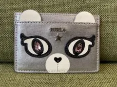 FURLA フルラ アニマル カードケース シルバー