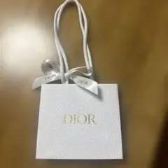 Dior ホワイトショップ袋 小型