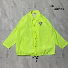 90s アディダス コーチジャケット ナイロンジャケット デサント製 アメカジ