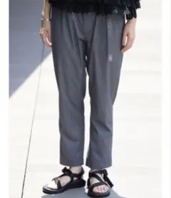 グラミチ BEAMS BOY ビームスボーイ 別注 ギャバ テーパードパンツ