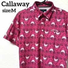 Callaway キャロウェイ ゴルフ 半袖 ポロシャツ M