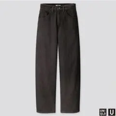 UNIQLO U ワイドフィットカーブジーンズ　丈標準76cm