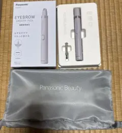 【新品同様】Panasonic  LEDライト付き　電動毛抜き Amazon | パナソニック 電動眉毛抜き アイブロウ スムースピック