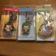 ワンピース ラバーストラップ 3個セット