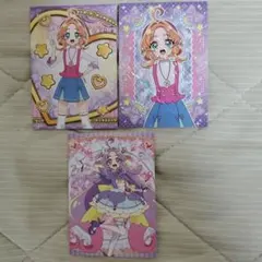 名探偵プリキュア！トレーディングカード キュアアンサー 明智あんな 3枚セット