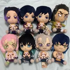 ＜鬼滅の刃 ×ラスカル コラボBIGぬいぐるみ＞ ８体セット