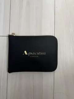 Aquascutum LONDON ポーチ ブラック