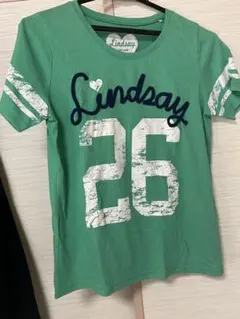 Lindsay 26 緑色 Tシャツ キッズ用